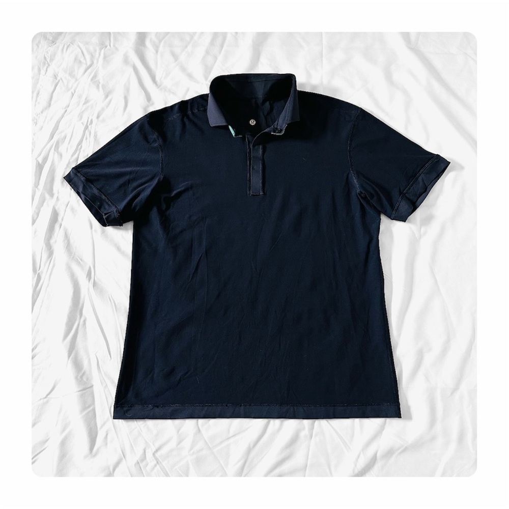 β
Lululemon Menβs Short Sleeve Polo Shirt - Navy β
- Picture 13 of 16